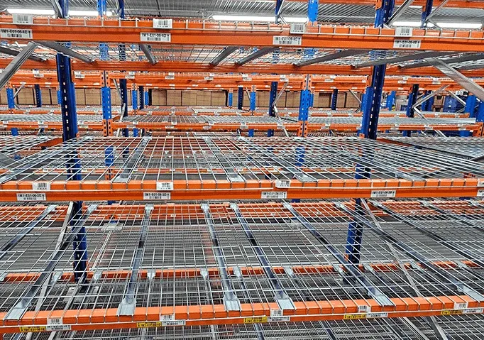 Wire Mesh Deck For Storage Racks high quality